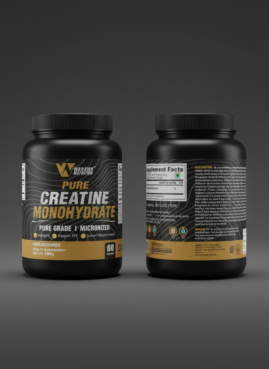 Warrior Nutrition Pure Creatine Monohydrate